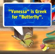 Vanessa Means Butterfly
