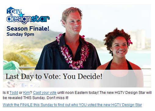 HGTV Design Star Season Finale