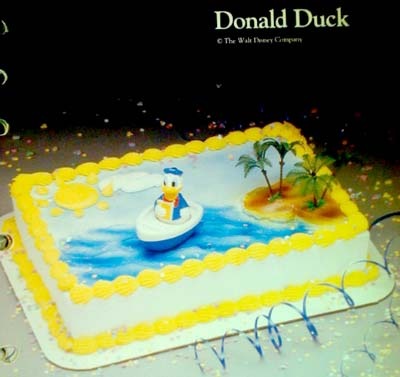20070917DonaldDuckIslandCake