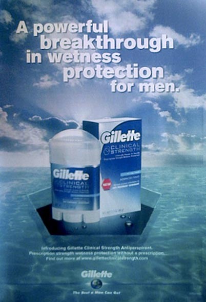 Gillette Advertising